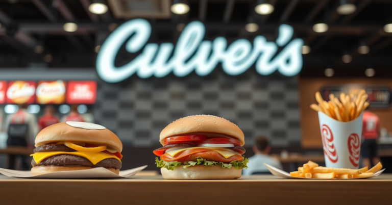 Culver’s Burgers Menu With Prices For 2026