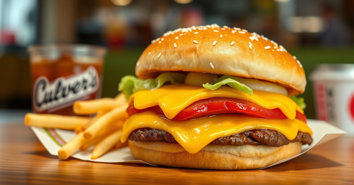 Culver’s Kids Menu With Prices For 2026