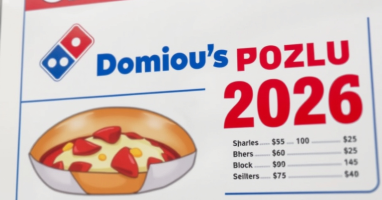 Domino’s Carryout Menu With Prices For 2026