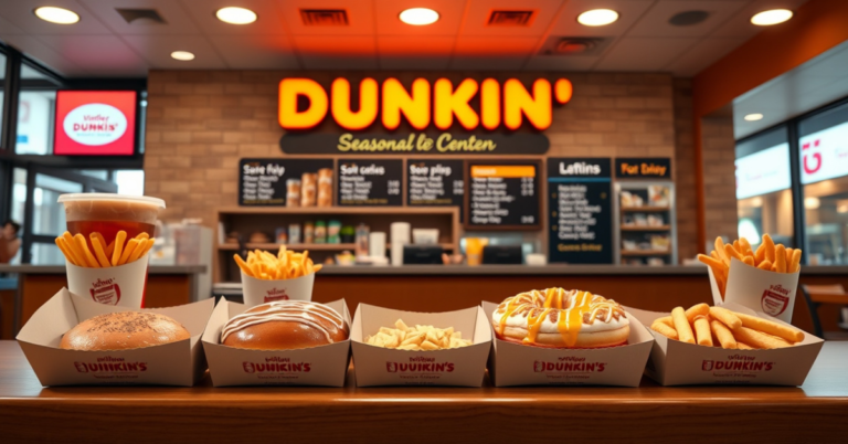 Dunkin’ Seasonal Menu With Prices For 2026