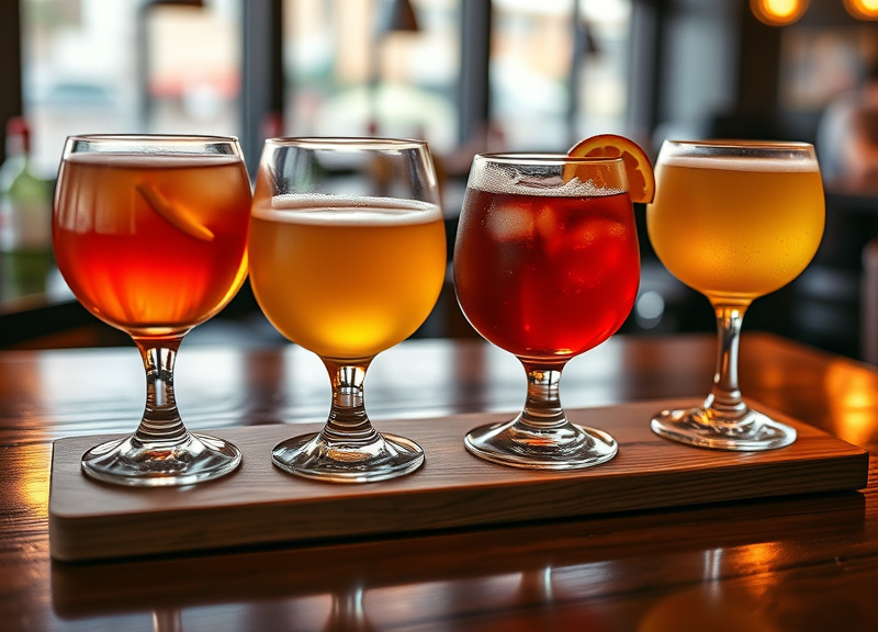 Can I order a drink flight at Drake's?