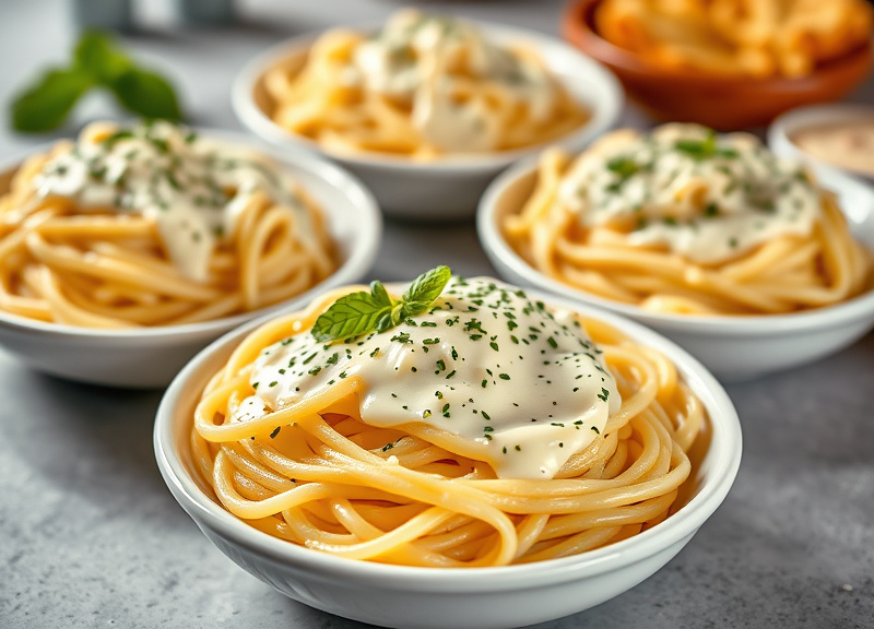 Creamy Alfredo Pastas