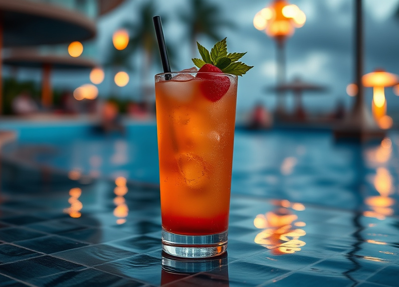 Does the Deep Lagoon drink menu include low-alcohol options?